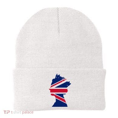 Queen Elizabeth Platinum Jubilee Celebration Queens 70th Anniversary Union Jack Beanie