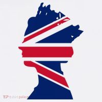 Queen Elizabeth Platinum Jubilee Celebration Queens 70th Anniversary Union Jack Women's Hoodie thumb 2