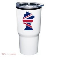 Queen Elizabeth Platinum Jubilee Celebration Queens 70th Anniversary Union Jack Tumbler thumb 0