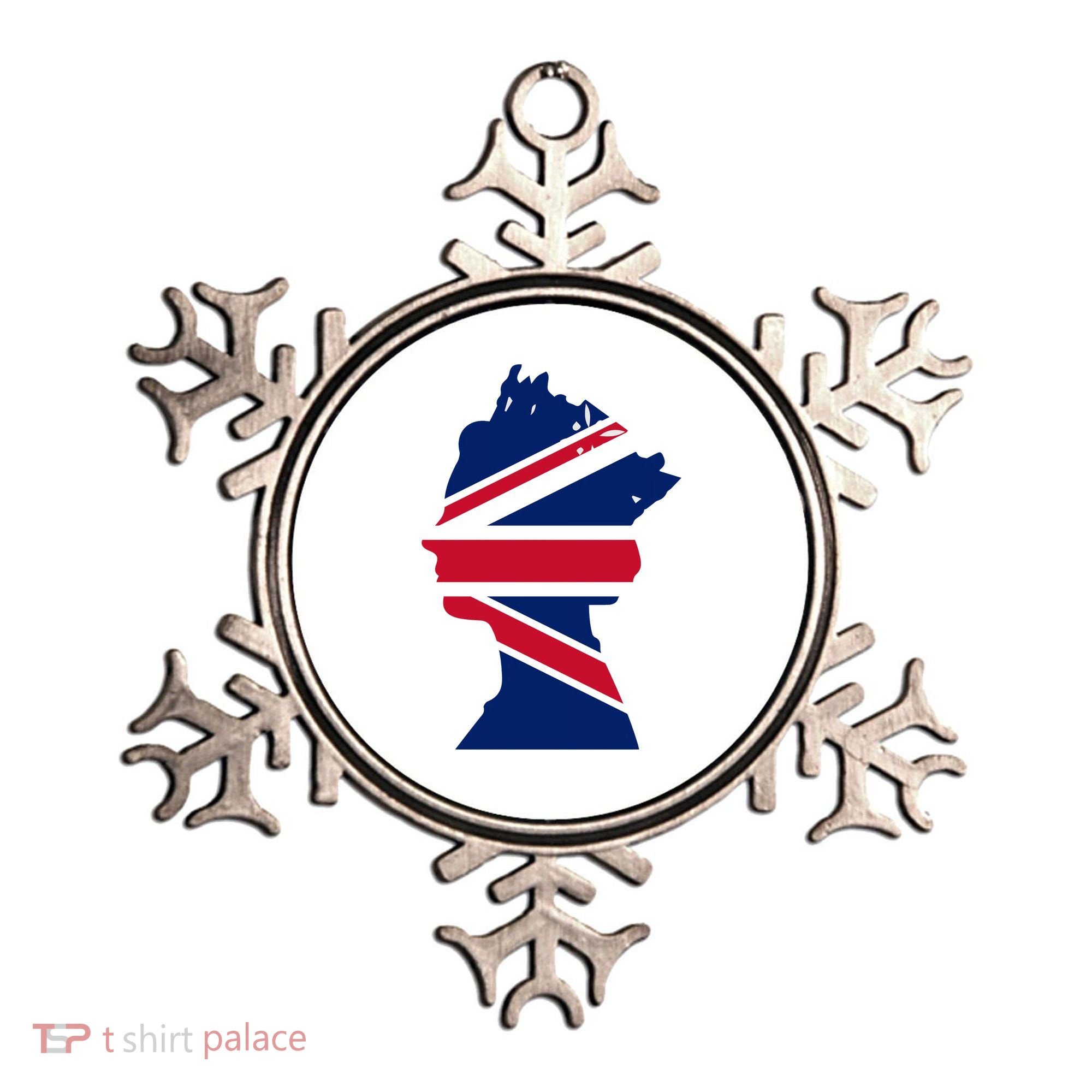 Queen Elizabeth Platinum Jubilee Celebration Queens 70th Anniversary Union Jack Ornament