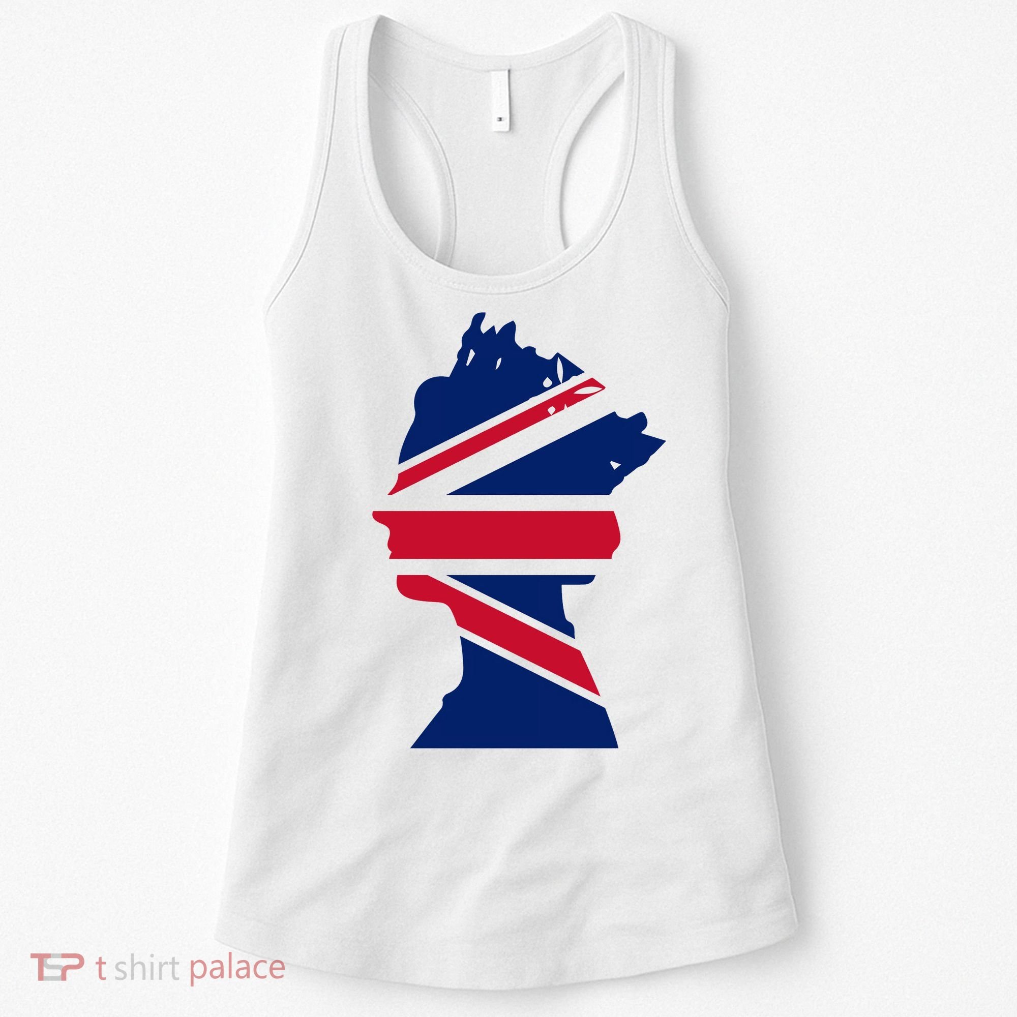 Queen Elizabeth Platinum Jubilee Celebration Queens 70th Anniversary Union Jack Women's Tank Top