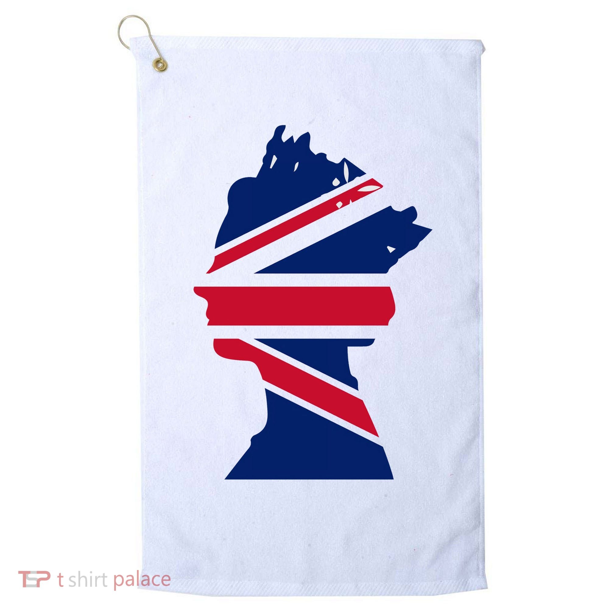 Queen Elizabeth Platinum Jubilee Celebration Queens 70th Anniversary Union Jack Golf Towel