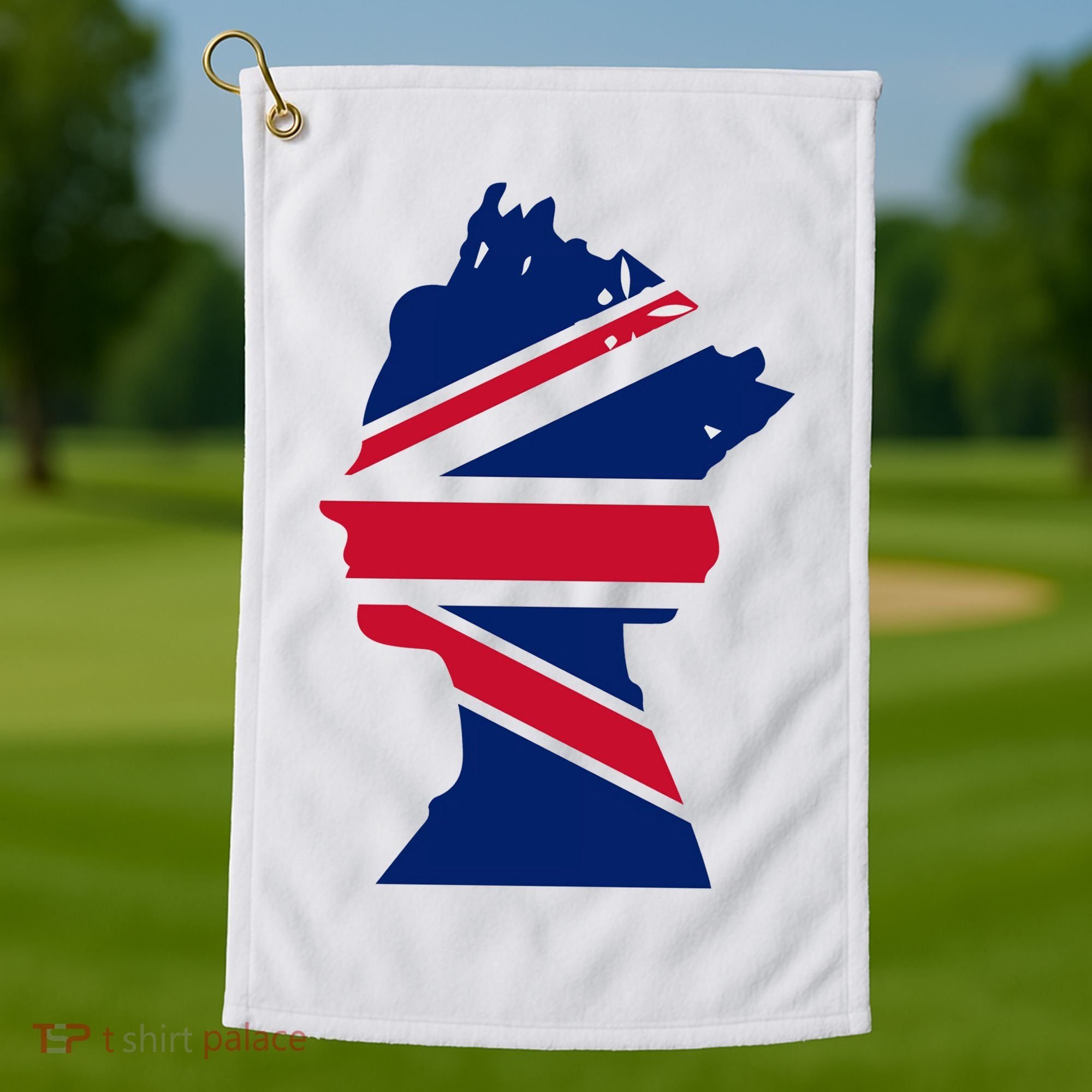 Queen Elizabeth Platinum Jubilee Celebration Queens 70th Anniversary Union Jack Golf Towel