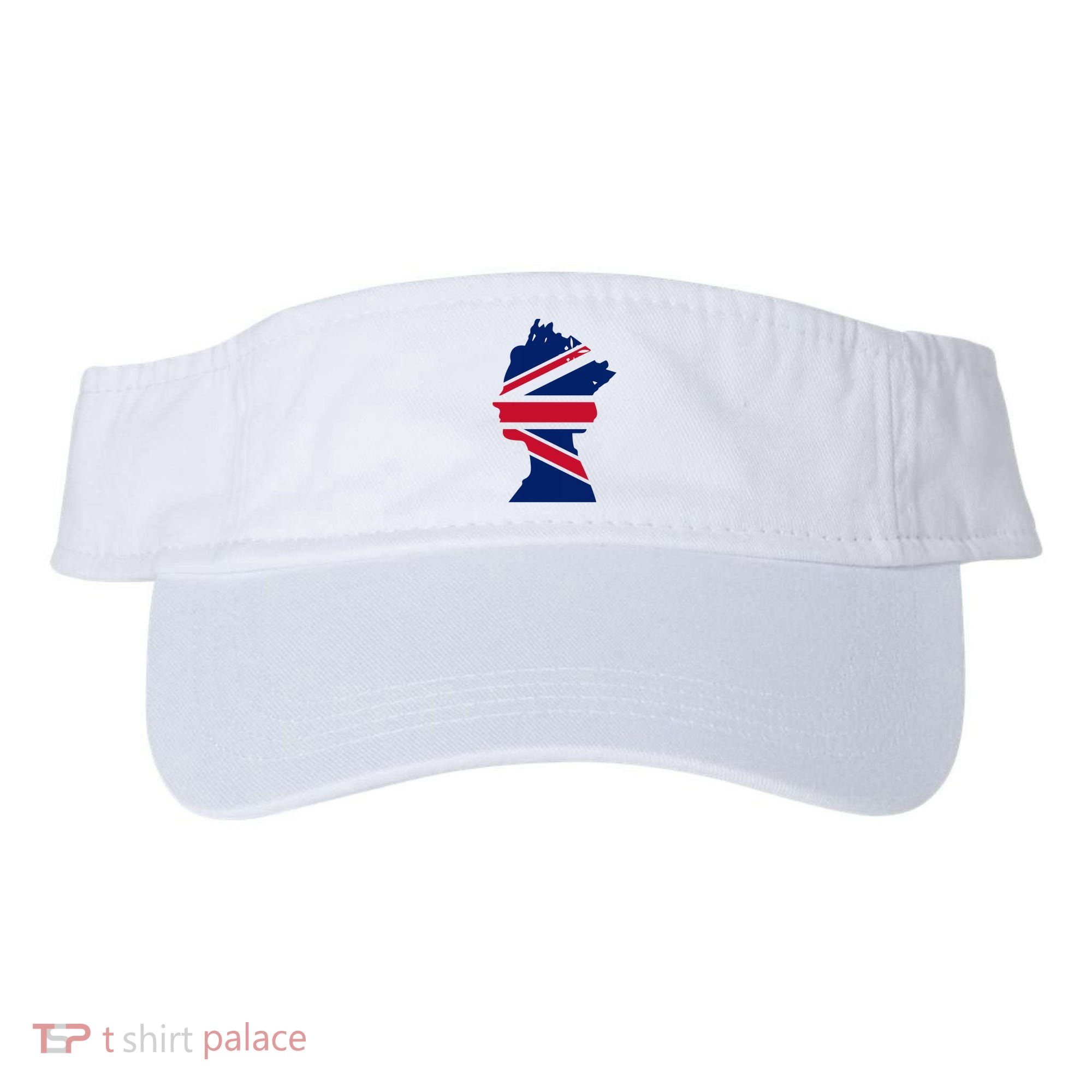 Queen Elizabeth Platinum Jubilee Celebration Queens 70th Anniversary Union Jack Visor
