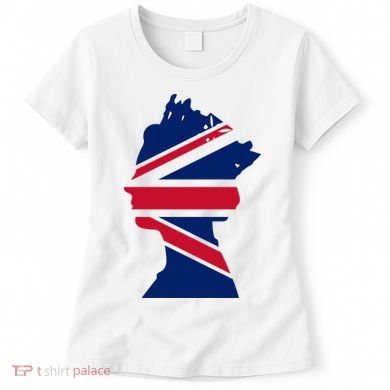 Queen Elizabeth Platinum Jubilee Celebration Queens 70th Anniversary Union Jack Women's T-Shirt