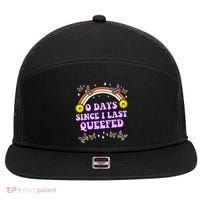 Queef Embarrassing 7 Panel Mesh Trucker Snapback Hat thumb 0