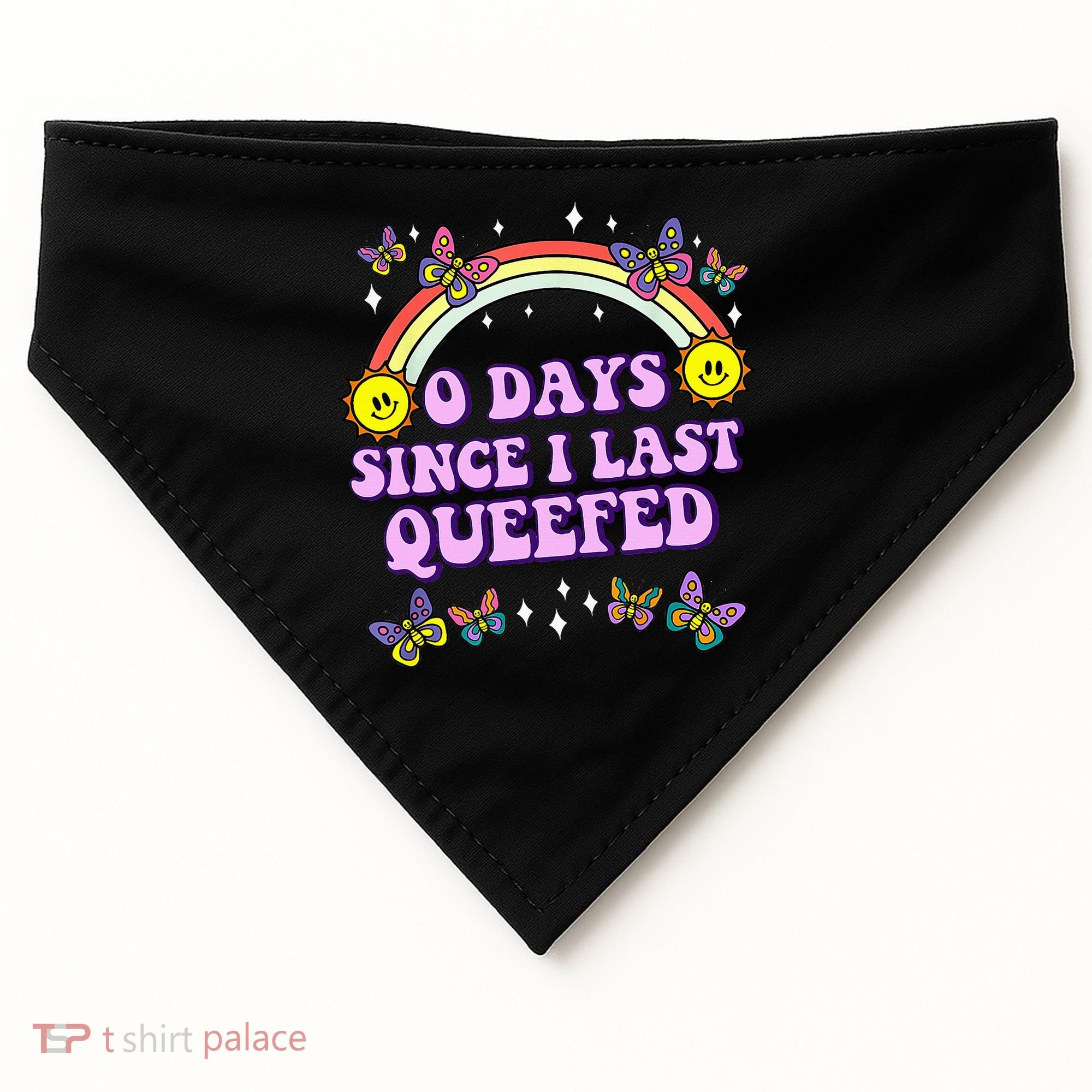Queef Embarrassing USA-Made Doggie Bandana