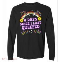 Queef Embarrassing Comfort Colors Heavyweight Long Sleeve T-Shirt thumb 0