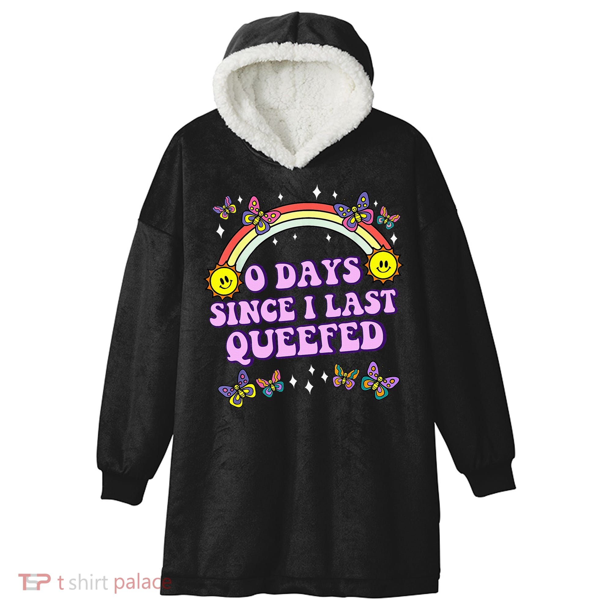 Queef Embarrassing Hooded Wearable Blanket