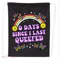 Queef Embarrassing Drawstring Bag thumb 0