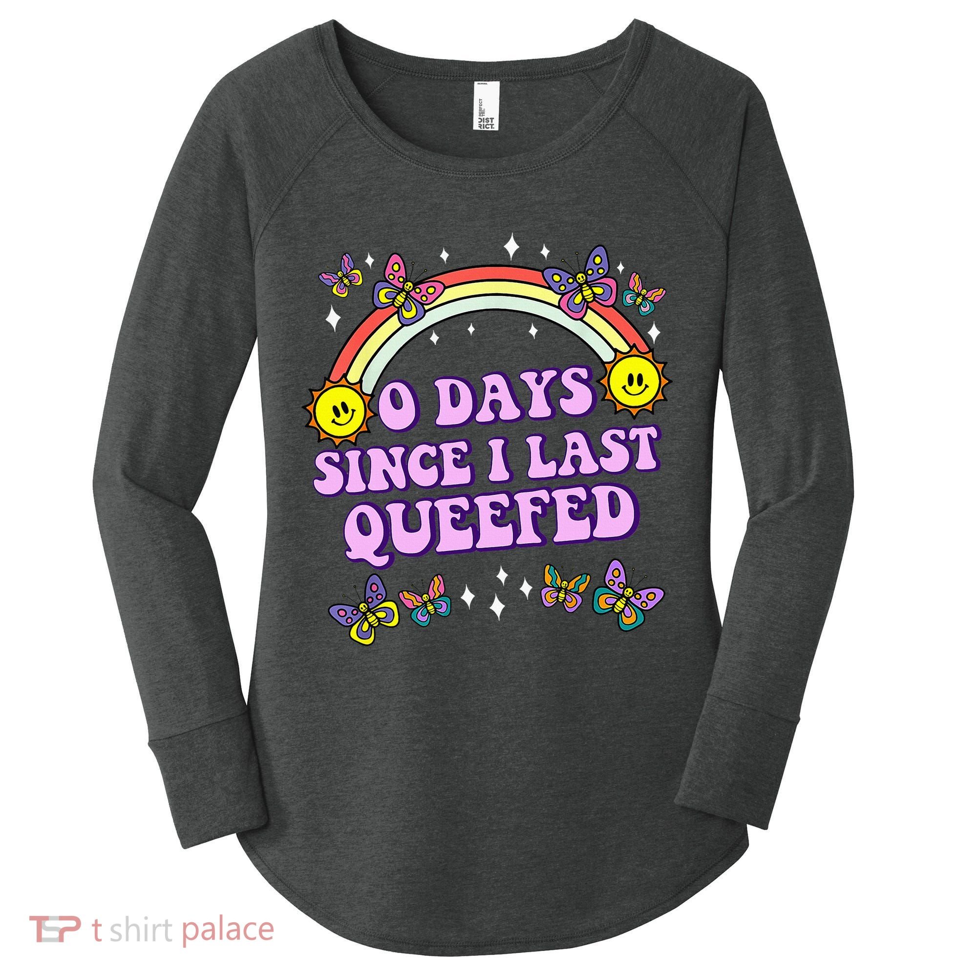 Queef Embarrassing Women's Perfect Tri Tunic Long Sleeve Shirt