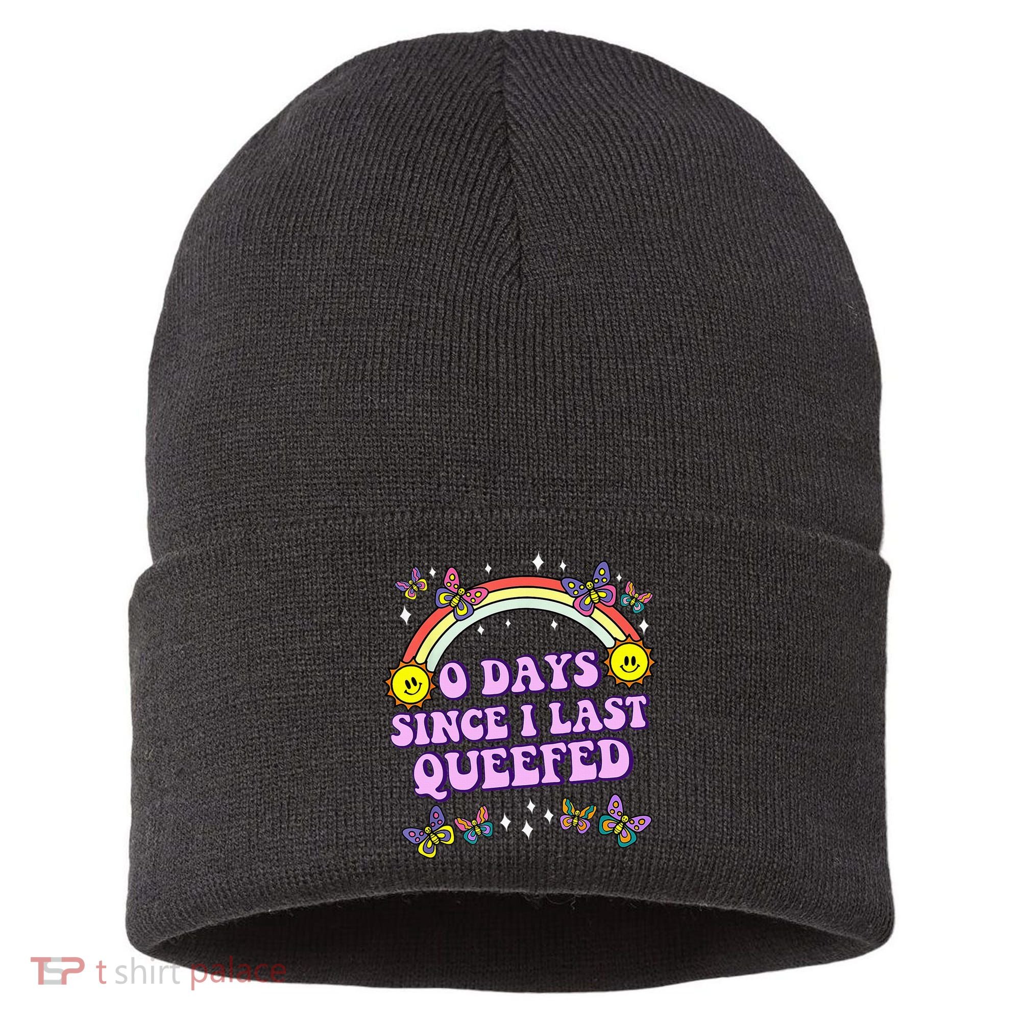 Queef Embarrassing Sustainable Knit Beanie