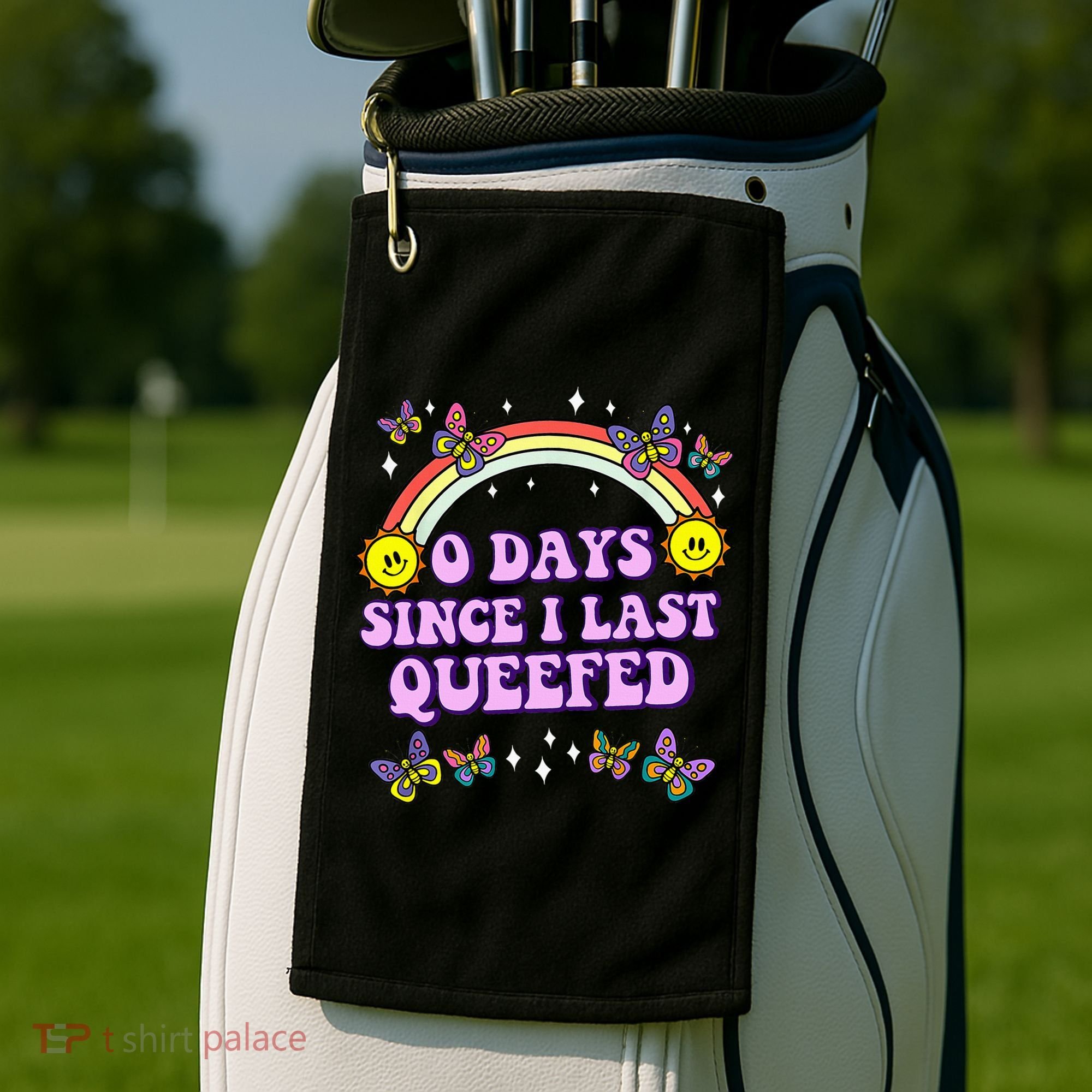 Queef Embarrassing Golf Towel