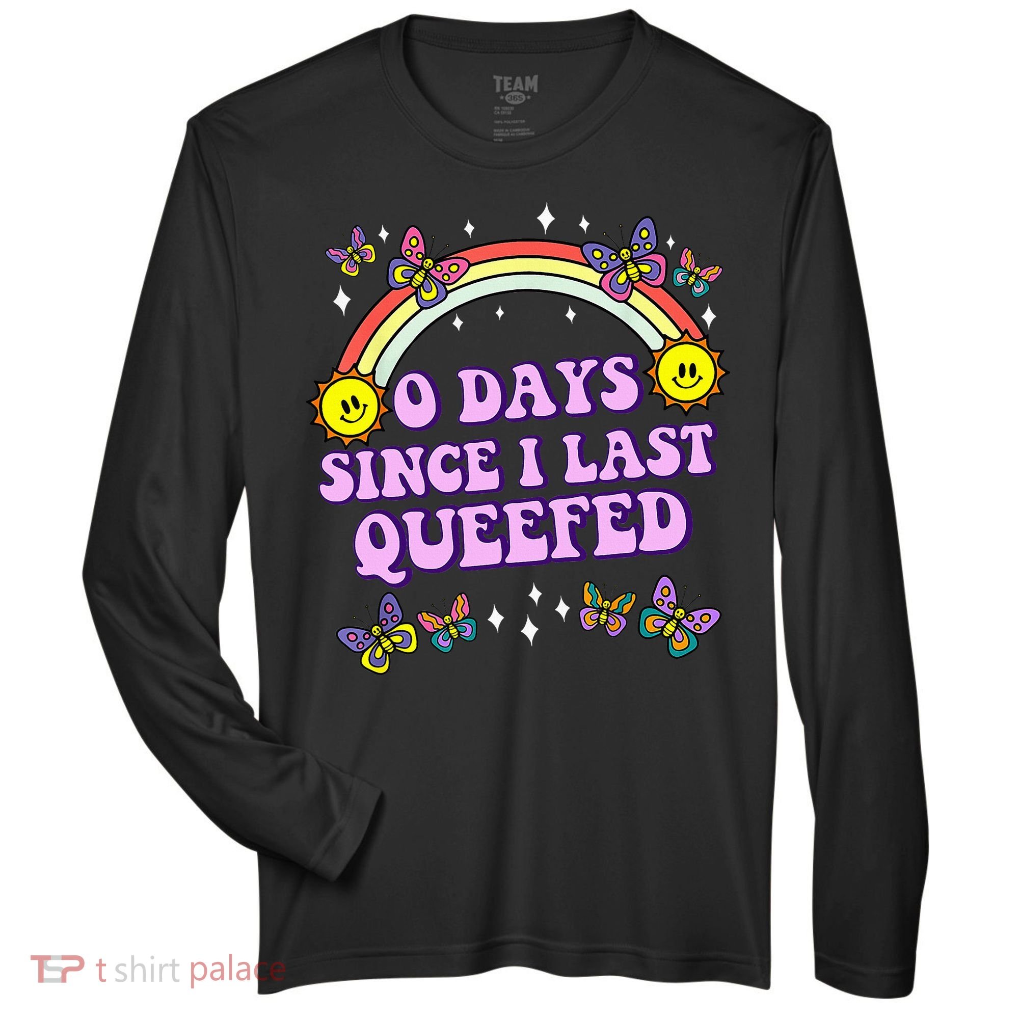 Queef Embarrassing Zone Performance Long-Sleeve T-Shirt