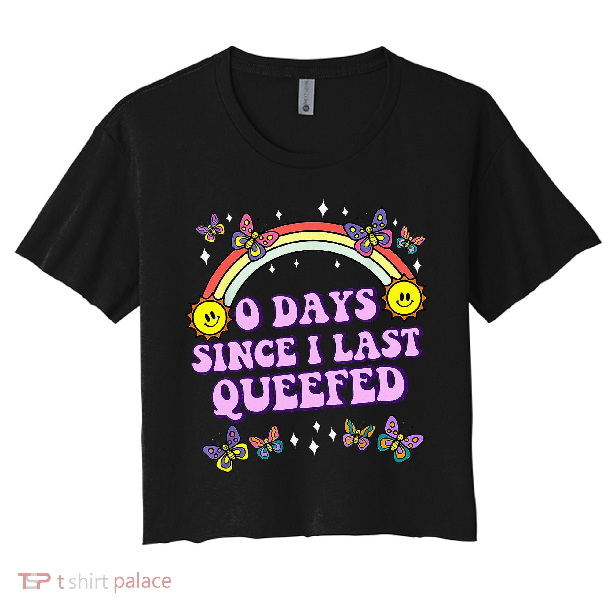 Queef Embarrassing Women's Crop Top Tee