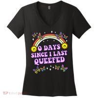 Queef Embarrassing Women's V-Neck T-Shirt thumb 0