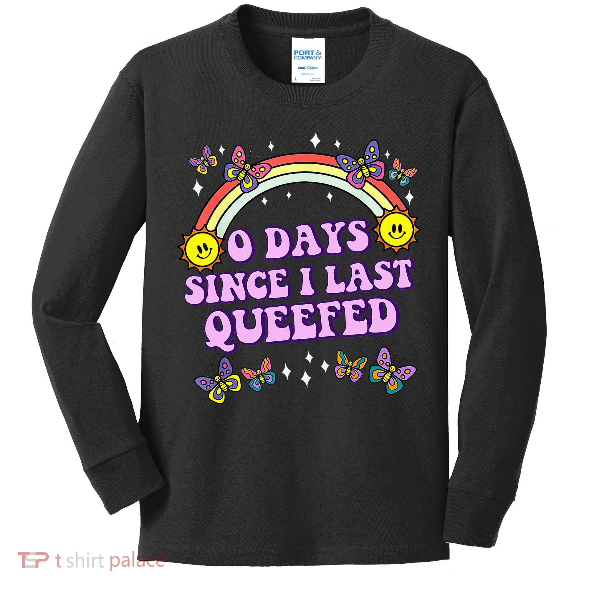 Queef Embarrassing Kids Long Sleeve Shirt