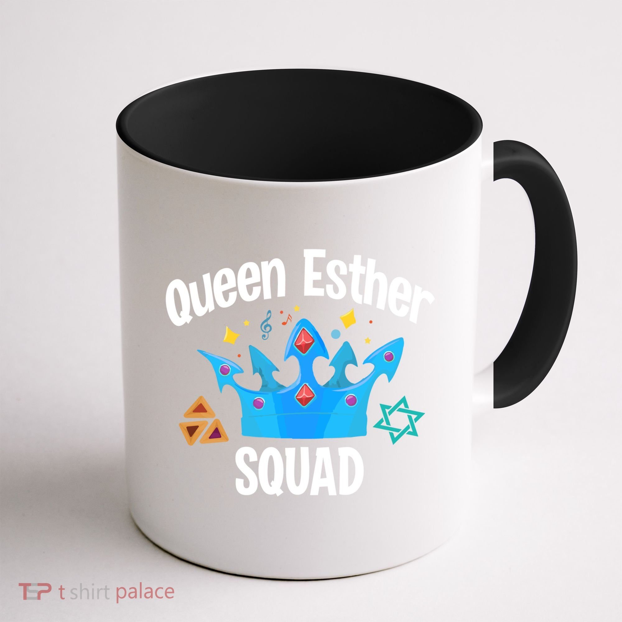 Queen Esther Squad Gift Funny Jewish Gift Purim Happy Costume Gift Coffee Mug