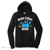 Queen Esther Squad Gift Funny Jewish Gift Purim Happy Costume Gift Women's Hoodie thumb 0