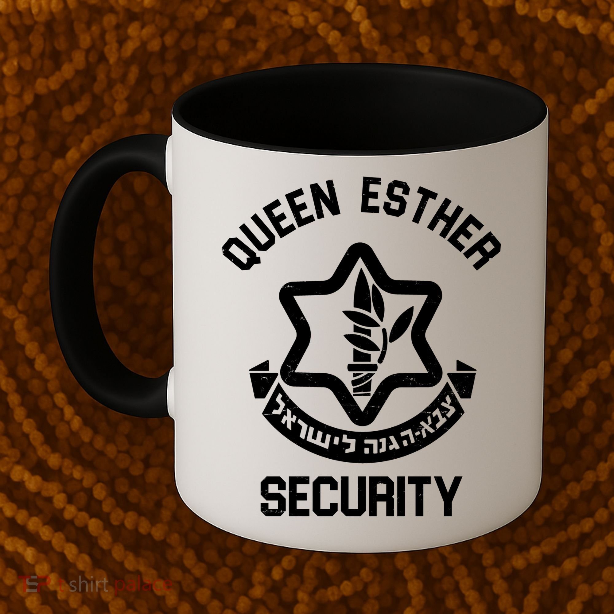 Queen Esther Security Purim Purim Funny Coffee Mug