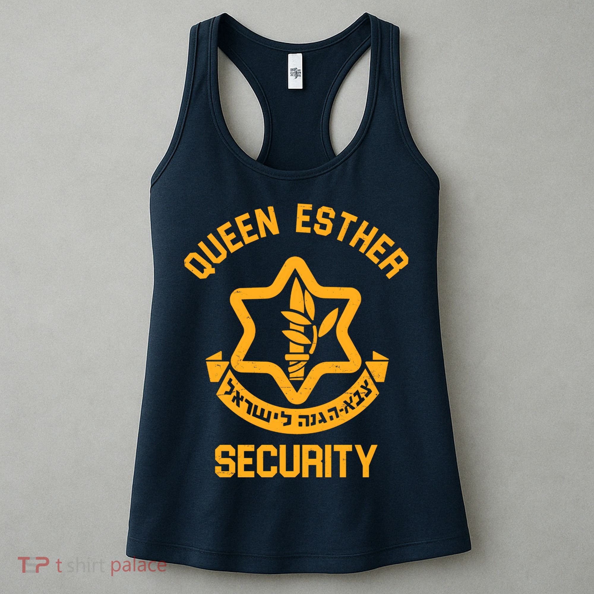 Queen Esther Security Purim Purim Funny Women's Tank Top