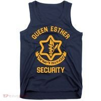 Queen Esther Security Purim Purim Funny Tank Top thumb 0