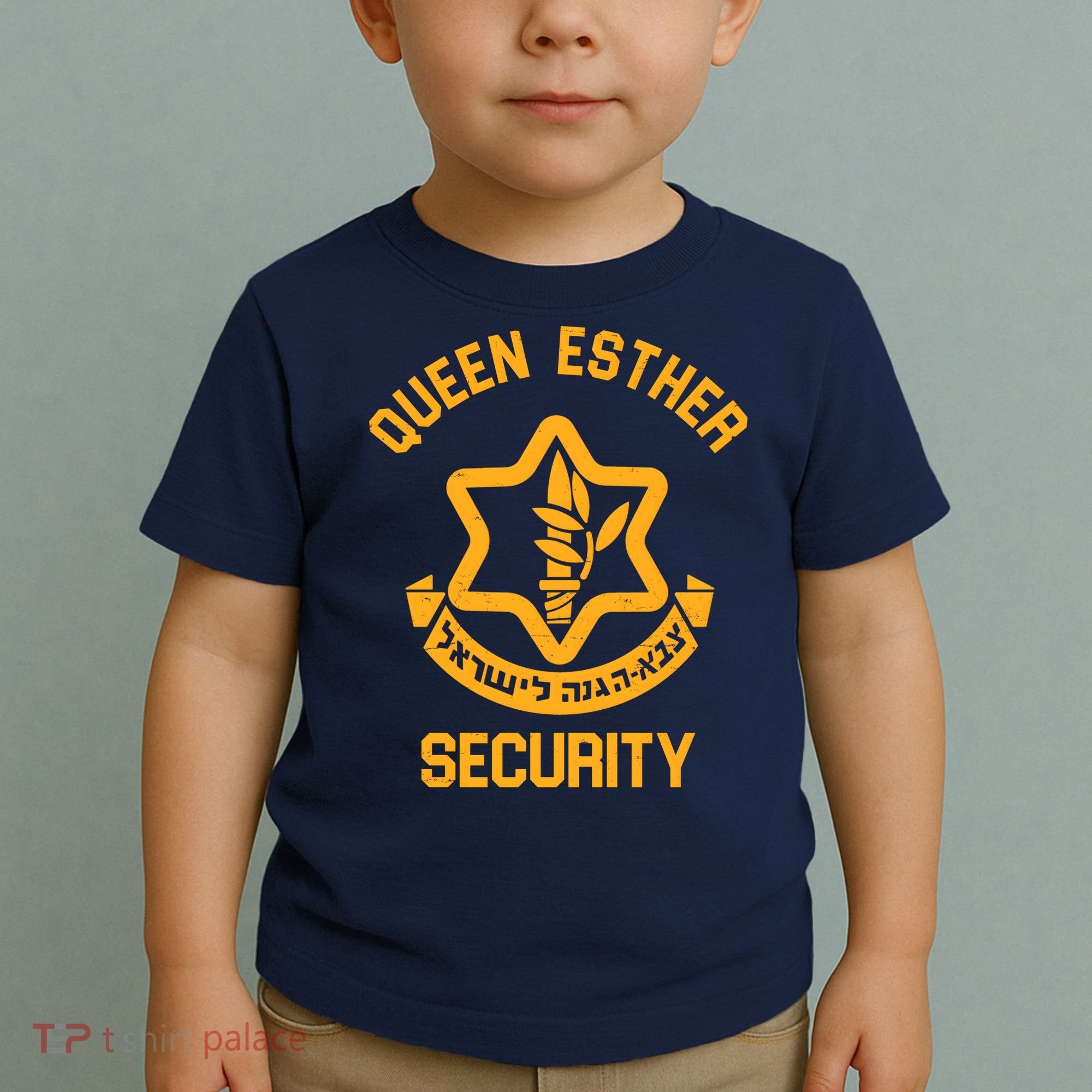 Queen Esther Security Purim Purim Funny Toddler T-Shirt