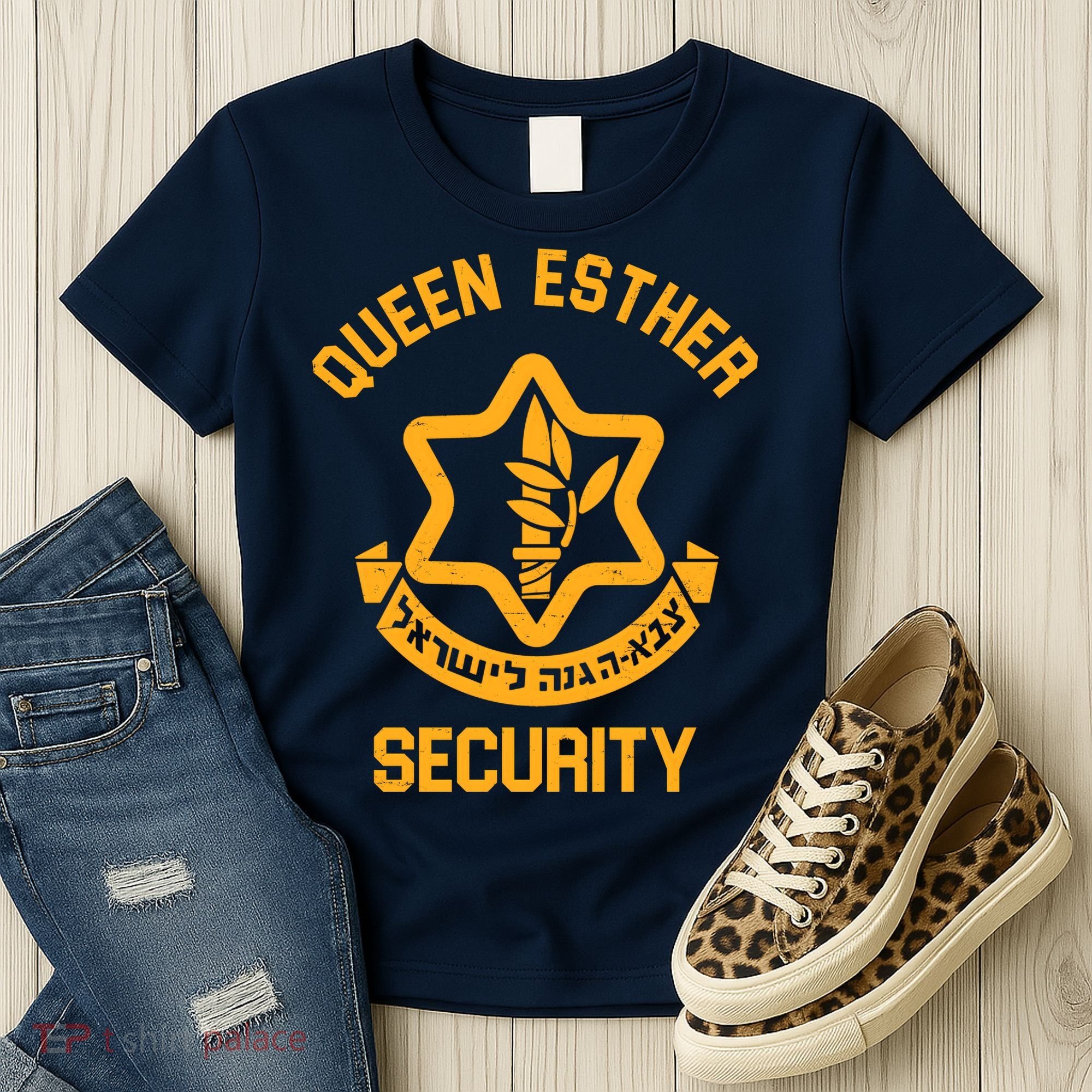 Queen Esther Security Purim Purim Funny Women's T-Shirt