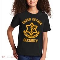 Queen Esther Security Purim Purim Funny Kids T-Shirt thumb 2