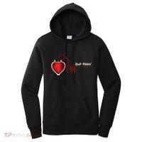 Quit Fibbin Atrial Fibrillation Funny medical Women's Hoodie thumb 0
