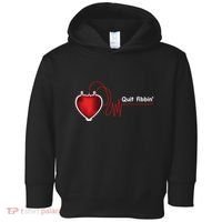 Quit Fibbin Atrial Fibrillation Funny medical Toddler Hoodie thumb 0
