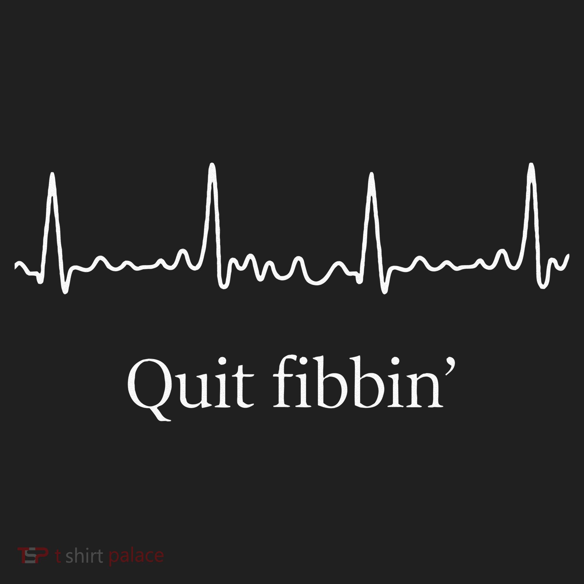 Quit Fibbin Atrial Fibrillation Funny Medical Golf Towel