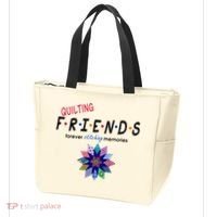 Quilting Friends Forever Stitching Memories Funny Quilting Tote Bag thumb 3