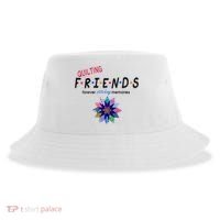 Quilting Friends Forever Stitching Memories Funny Quilting Sustainable Bucket Hat thumb 0