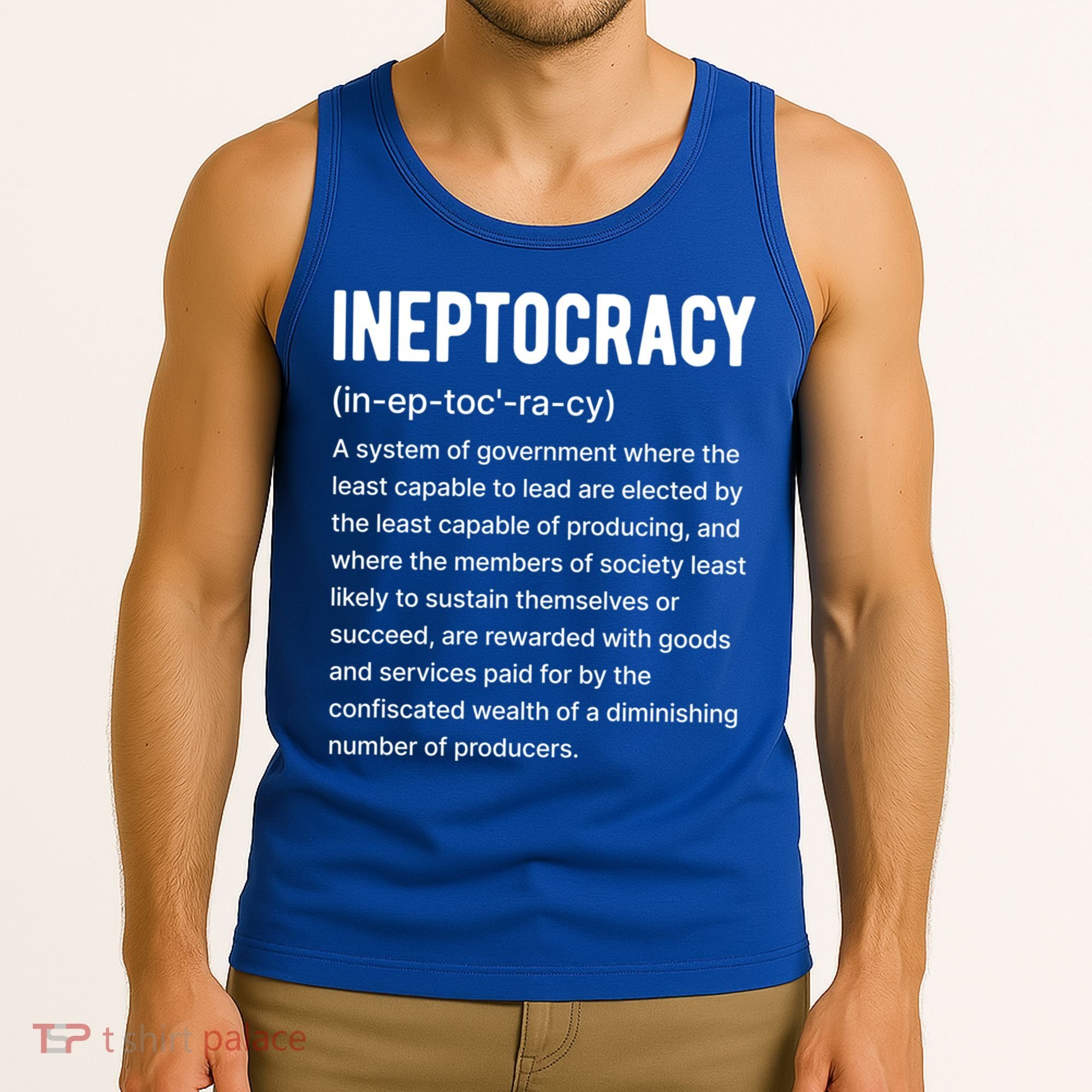 Quote Funny Political Gift Tank Top