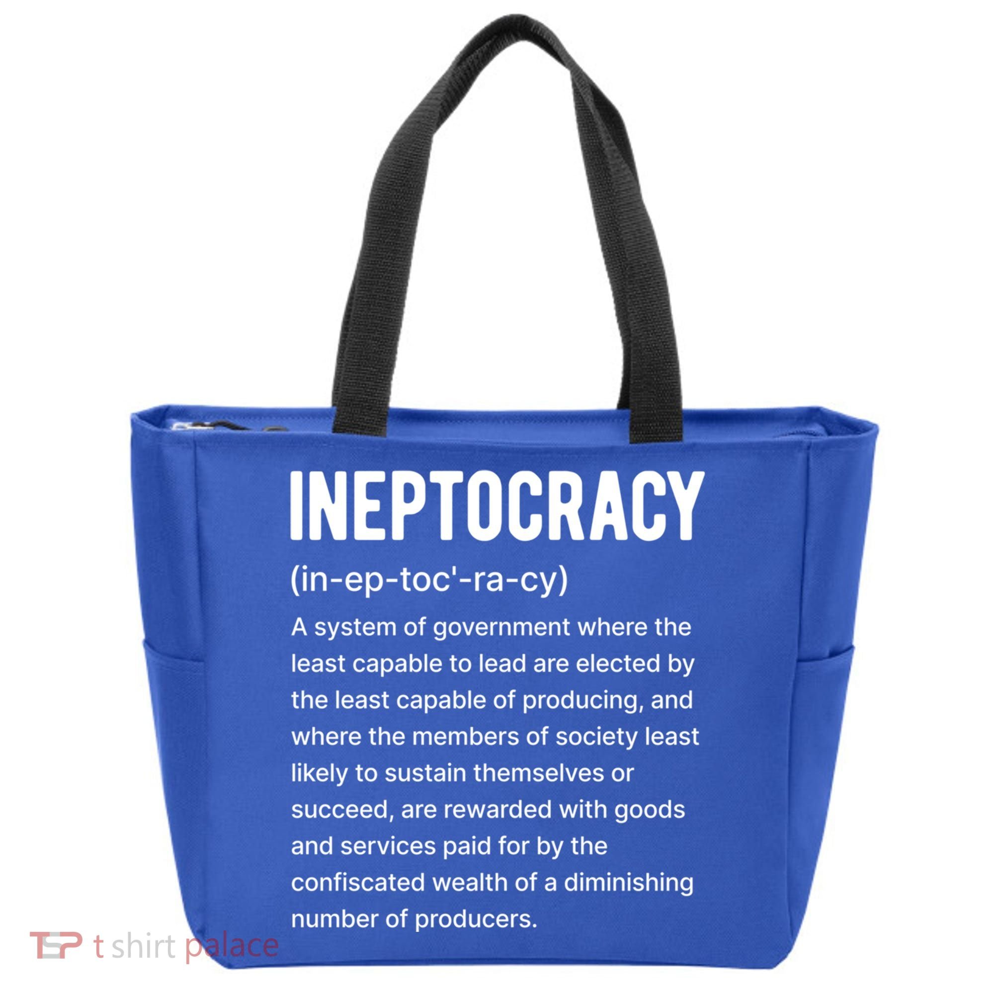 Quote Funny Political Gift Tote Bag