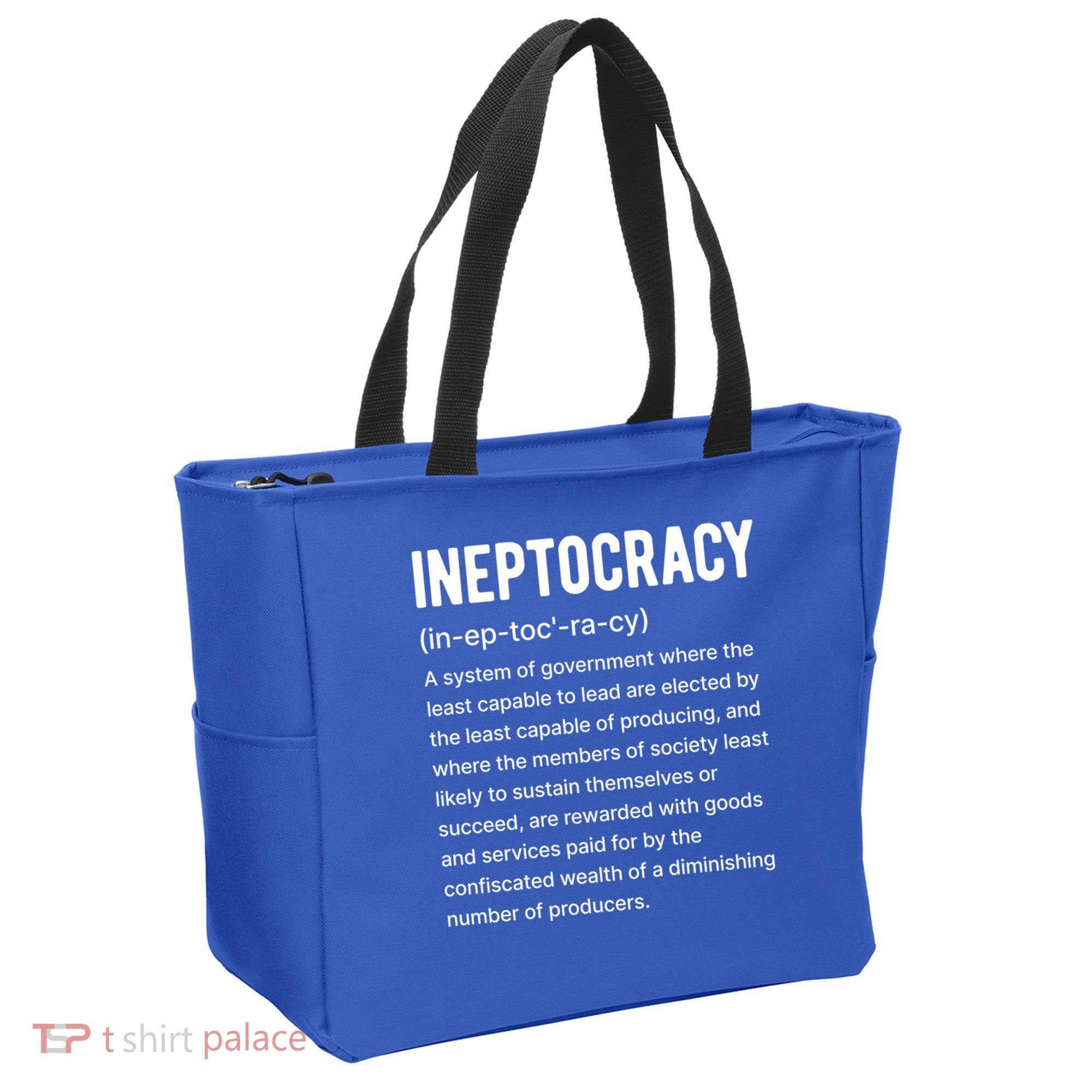 Quote Funny Political Gift Tote Bag