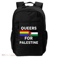Queers For Palestine Backpack thumb 0