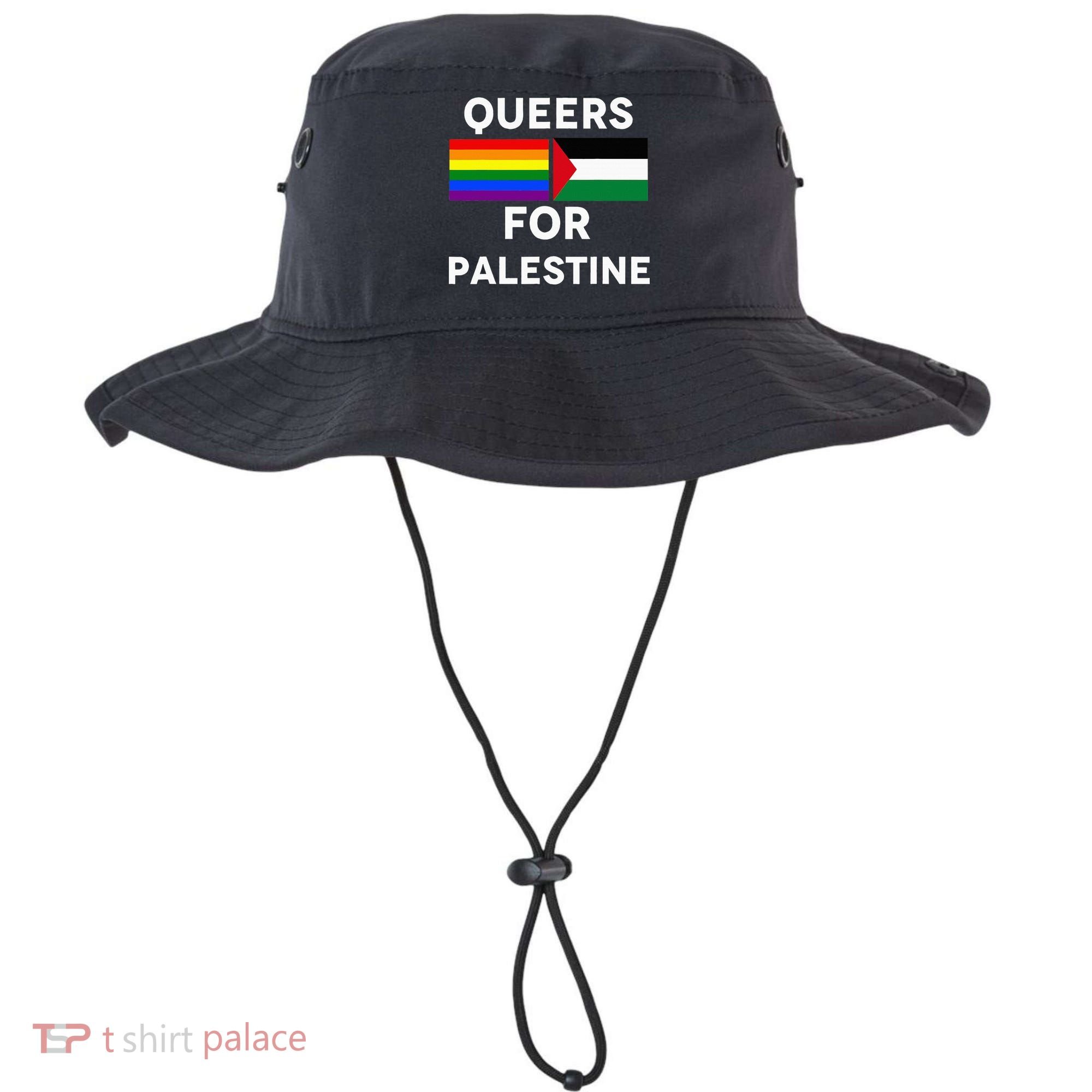 Queers For Palestine Bucket Hat