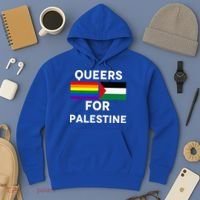 Queers For Palestine Hoodie thumb 3