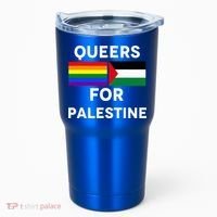 Queers For Palestine Tumbler thumb 0