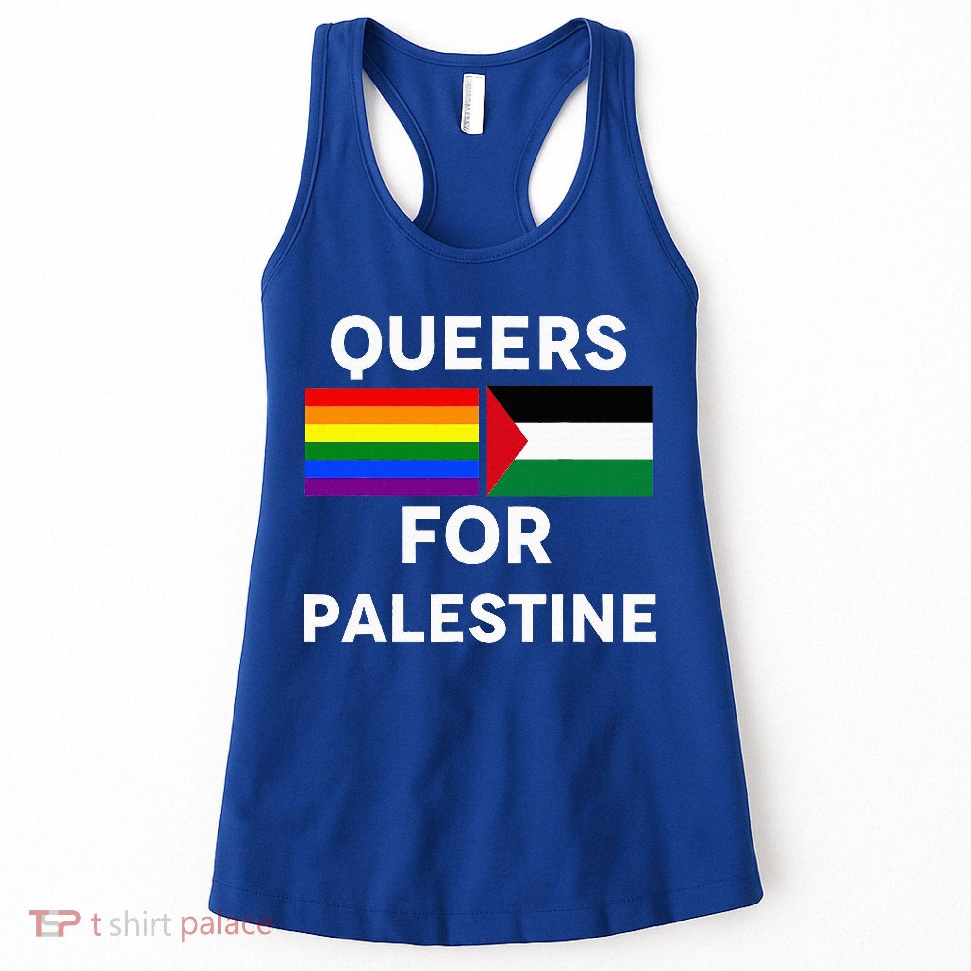 Queers For Palestine Women's Tank Top