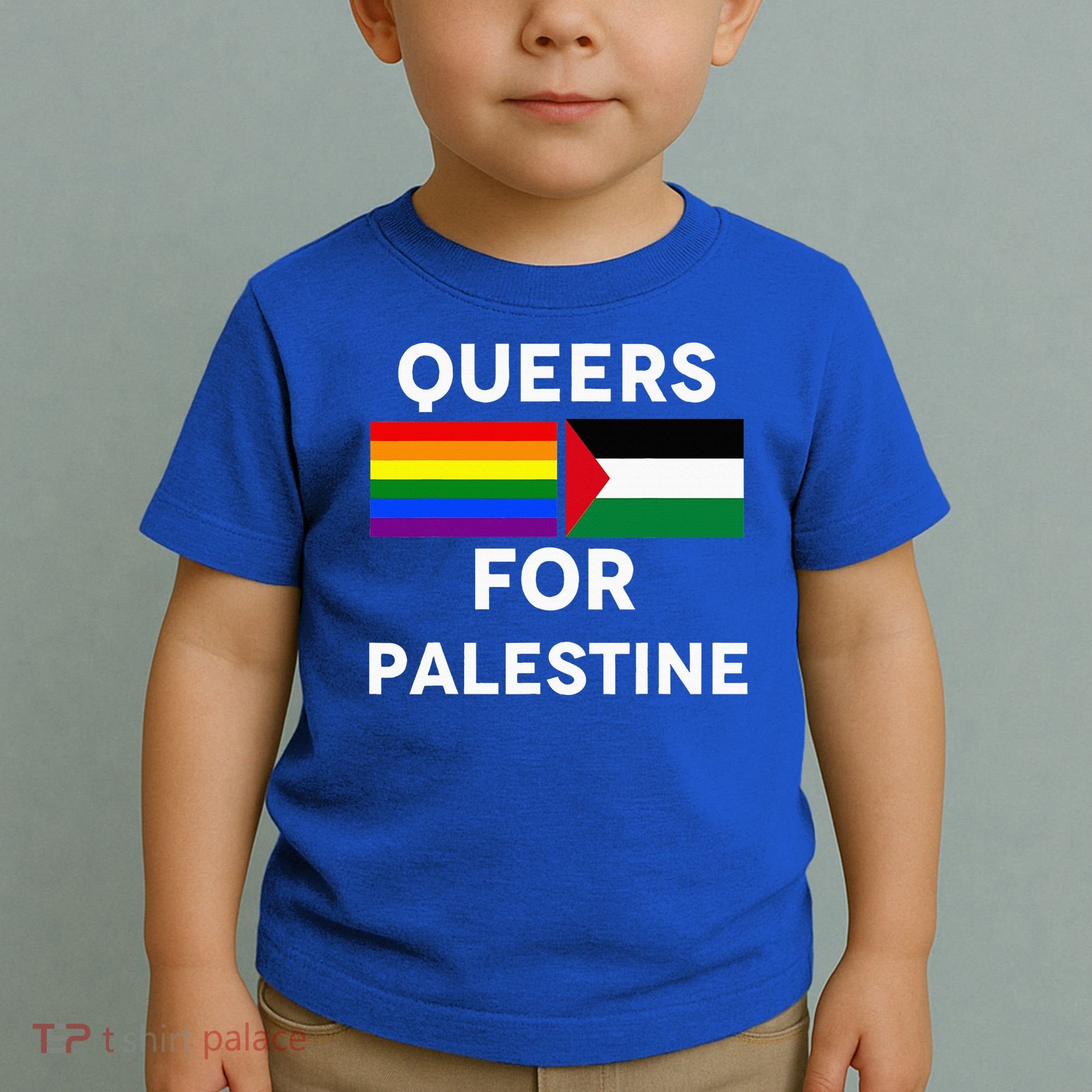 Queers For Palestine Toddler T-Shirt