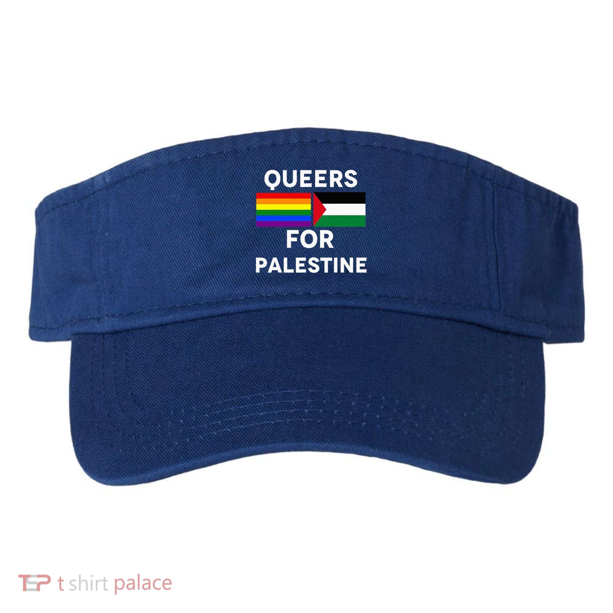 Queers For Palestine Visor