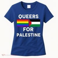 Queers For Palestine Women's T-Shirt thumb 0