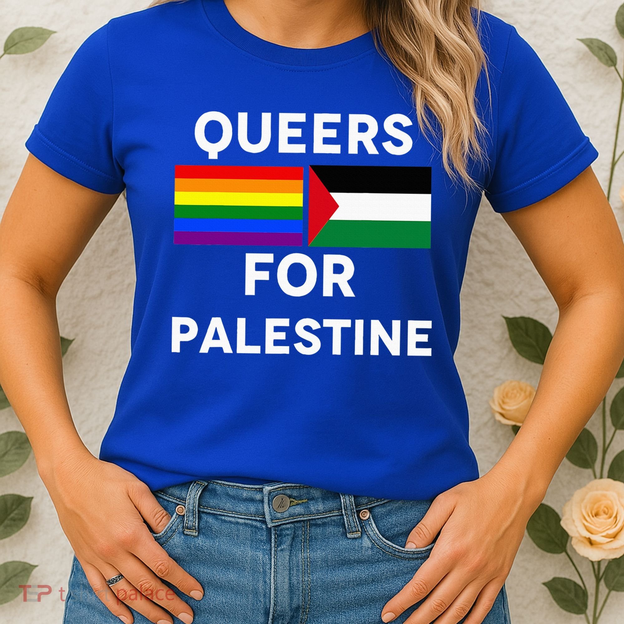 Queers For Palestine Women's T-Shirt