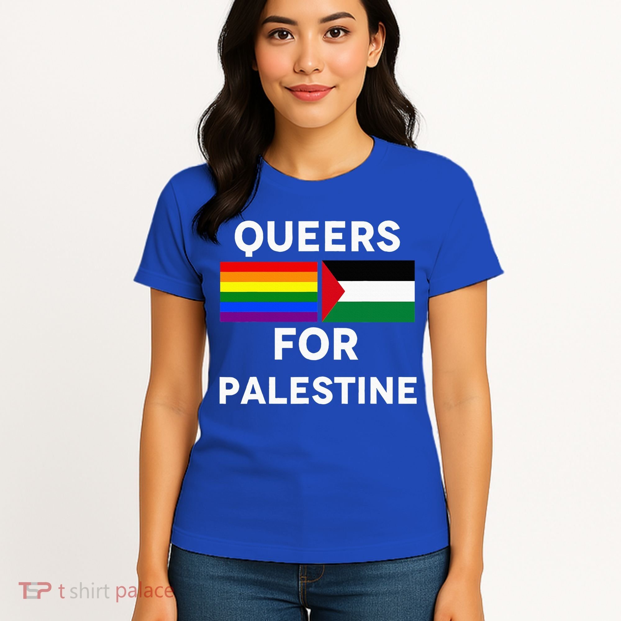 Queers For Palestine Women's T-Shirt