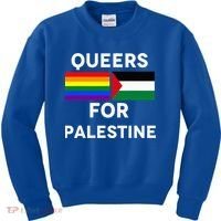 Queers For Palestine Kids Sweatshirt thumb 0
