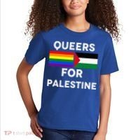 Queers For Palestine Kids T-Shirt thumb 2