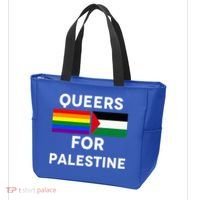 Queers For Palestine Tote Bag thumb 3